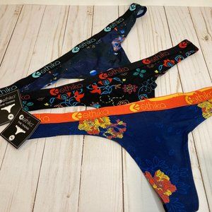3 Pack Ethika Thongs